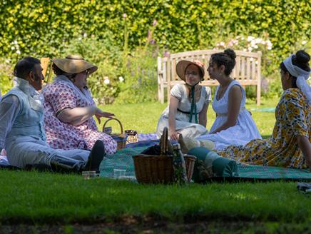 Regency Dress Up Day at Jane Austen's House