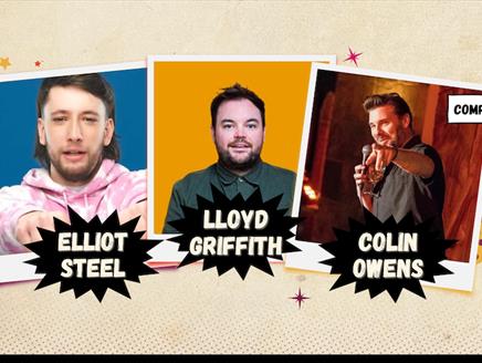 Stand Up in the Basement Comedy - Lloyd Griffith | Elliot Steel at Heartbreakers