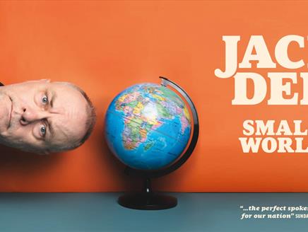 Poster for the Small World tour by Jack Dee