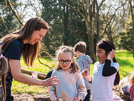 Family Archaeology: Stone Age at Sir Harold Hillier Gardens