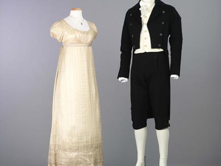 Two regency costumes