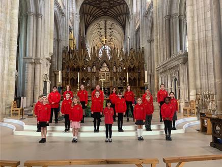 Junior Choir End of Year Concert at Winchester Cathedral