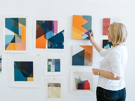 Beneath the Surface Exhibition of Printmaking by Kate Watkins