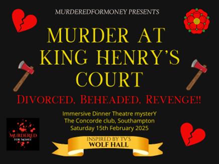 Murder at King Henry's Court - Dinner Theatre Experience