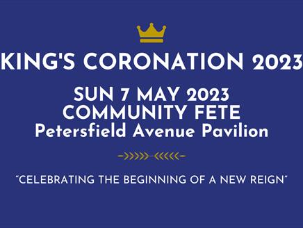 Coronation Community Fete at Avenue Pavilion Playing Fields, Petersfield