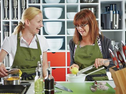 Knife Skills with Sylvain Gachot at Season Cookery School Lainston House