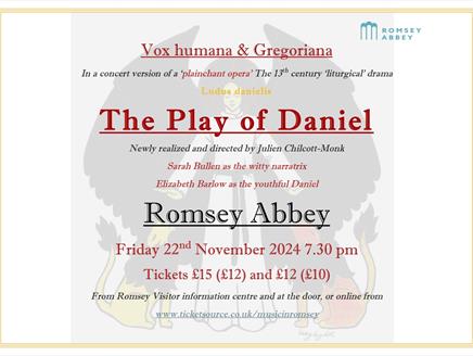 The Play of Daniel Poster