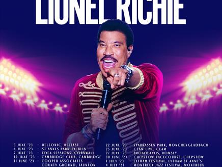 An Evening with Lionel Richie at Broadlands