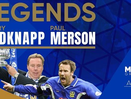 An Evening with Portsmouth Legends with Harry Redknapp and Paul Merson