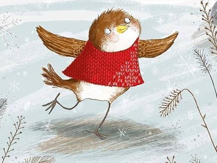 Illustration for Little Robin Red Vest