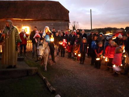 Magical Living Nativity at Miller's Ark