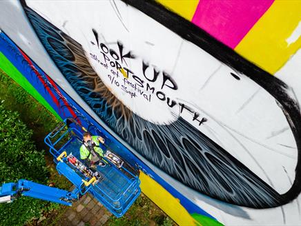 Look Up Street Art Festival in Portsmouth