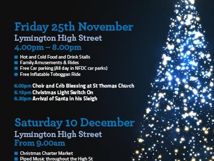 Christmas in Lymington