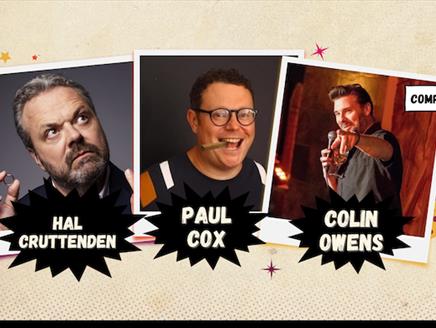 Stand Up in the Basement Comedy - Hal Cruttenden | Paul Cox at Heartbreaker