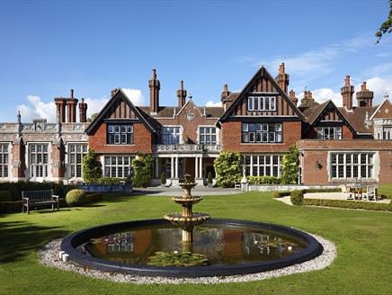 The exterior of Macdonald Elmers Court Hotel & Resort