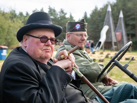 Celebration of Military History at Hogmoor Inclosure