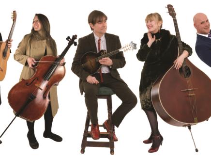 SIMON MAYOR'S MANDOLINQUENTS at The Lights