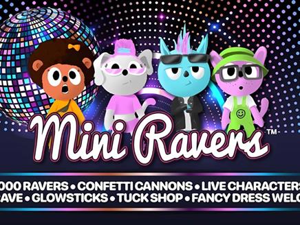 Logo for the Mini Ravers Portsmouth