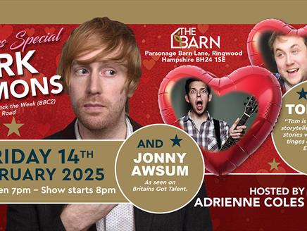 comedy, coastal comedy, standup,mark simmons, valentines, show, live, comedy,