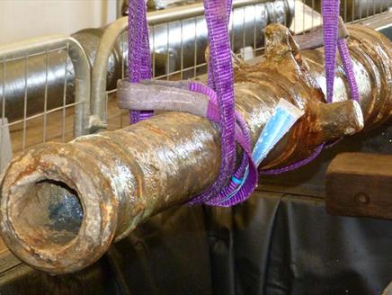 Conserving the guns of HMS London: Marine Salvage Talks at Fort Nelson