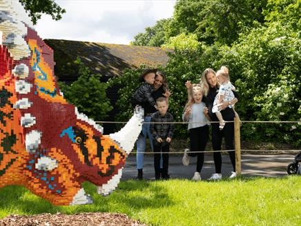 BRICKOSAURS! Unleashed Weekend at Marwell Zoo