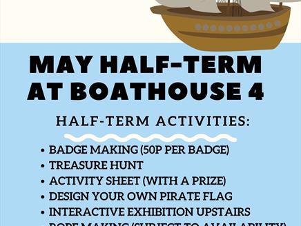 May Half-Term at Boathouse 4, Portsmouth Historic Dockyard