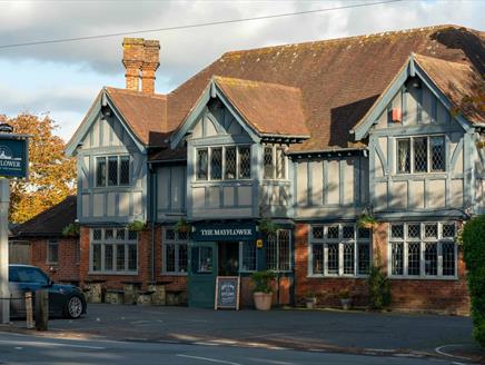 The exterior of The Mayflower