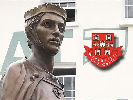 Statue of Licoricia in Jewry Street, Winchester