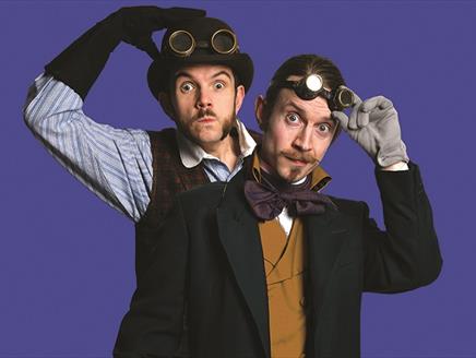 Press shot for Morgan and West: Unbelievable Science