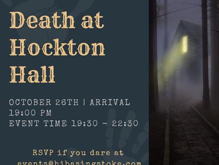 Death at Hockton Hall - A Murder Mystery Event at Holiday Inn Basingstoke
