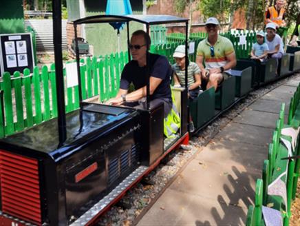 The Trains Take Over at The Brickworks Museum