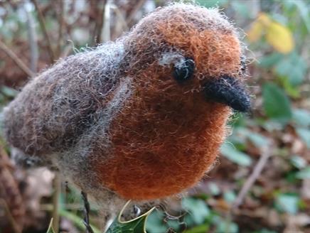 Needle Felting for Beginners at Minstead Study Centre