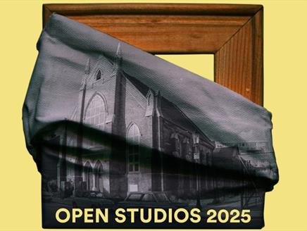 Poster image for the Open Studios 2025 event at Art Space Portsmouth