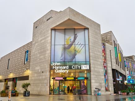 Image of the exterior of John Hansard Gallery.