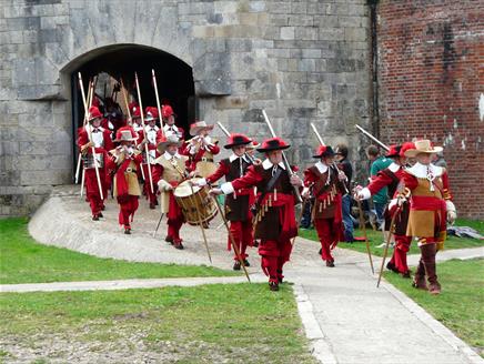 30th Anniversary Gun Blasts at Hurst Castle