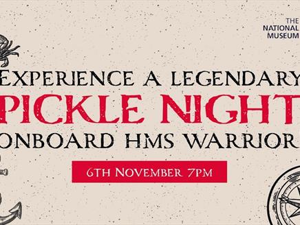 Illustration for Pickle Night Onboard HMS Warrior