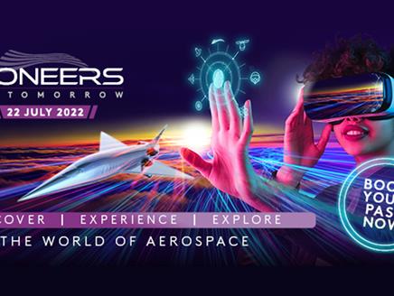 Pioneers of Tomorrow at Farnborough International