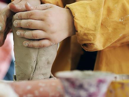 Half Term Pottery Throwing Workshops at Grayshott Pottery