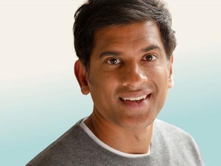 Photograph of Dr Rangan Chatterjee for 'The Thrive Tour'