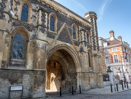 Reading Abbey Gateway, Jane Austen's School building