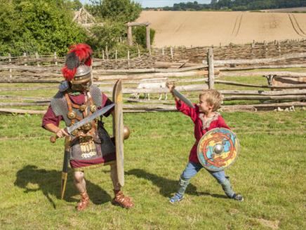 Romans in Residence: Butser IX Legion at Butser Ancient Farm

