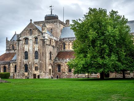 Romsey Abbey, part of the Romsey Heritage Trail Walk