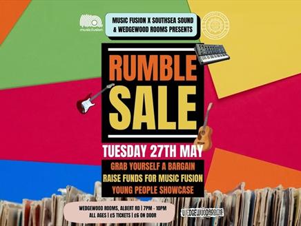Poster image for the Rumble Sale at the Wedgewood Rooms