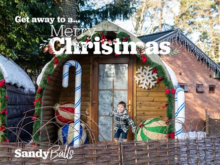 Christmas breaks at Sandy Balls