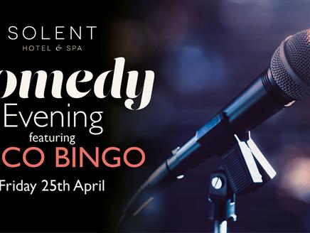 Comedy Evening Featuring Disco Bingo at Solent Hotel & Spa