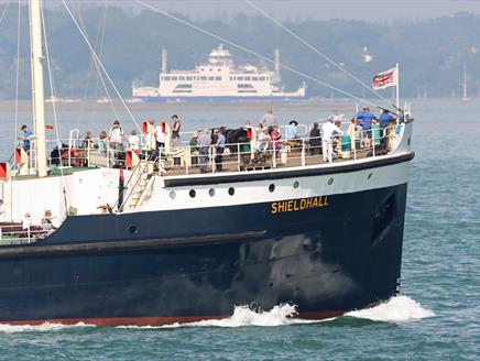 Steamship Shieldhall, pic Andrew Cooke