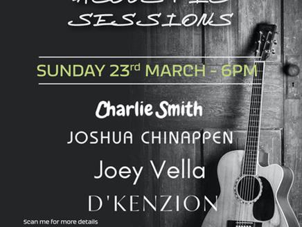 Sunday acoustic session at b & b