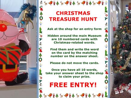 Free Christmas Treasure Hunt at FAST Museum, Farnborough