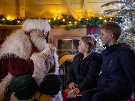 Santa at The Magical Christmas Adventure