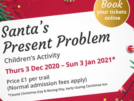Santa's Present Problem at Sir Harold Hillier Gardens